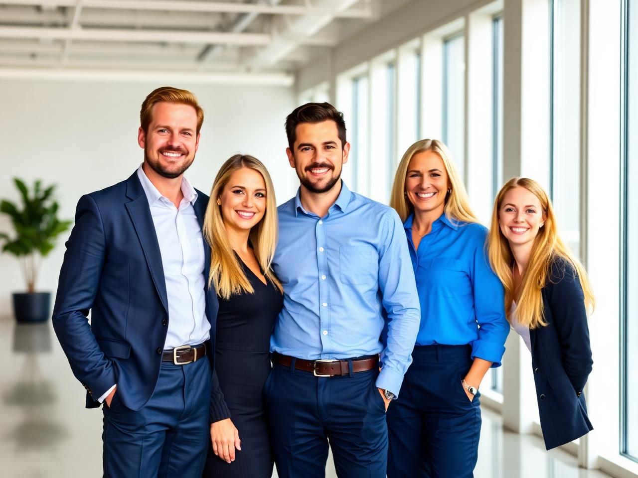 Equipe da Luzon Contabilidade em reunião